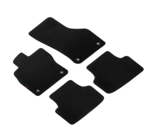 ΠΑΤΑΚΙΑ EXECUTIVE ΜΟΚΕΤΑ ΓΙΑ SKODA OCTAVIA 5D 06/2020-02/2024 / SKODA OCTAVIA WAGON 06/2020-02/2024 / SKODA OCTAVIA 5D 03/2024+ / SKODA OCTAVIA WAGON 03/2024+ ΣΕ ΜΑΥΡΟ ΧΡΩΜΑ ME ΚΟΥΜΠΩΜΑΤΑ LAMPA - 4 ΤΕΜ.