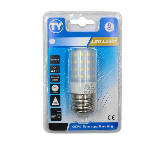 LED ΛΑΜΠΑ 9W ΨΥΧΡΟ ΦΩΣ 6500K RH-06044