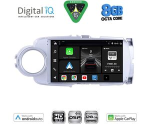 DIGITAL IQ BXF 7737SL_CPAA (9inc) MULTIMEDIA TABLET for TOYOTA YARIS mod. 2011-2015 (SILVER)