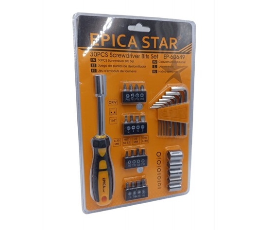 ΜΥΤΕΣ ΚΑΤΣΑΒΙΔΙΟΥ ΣΕΤ 30ΤΜΧ EPICA STAR EP-60649