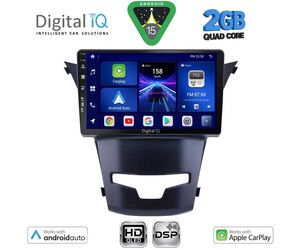 DIGITAL IQ BXC 3653_CPAA (9inc) MULTIMEDIA TABLET for SSANGYONG KORANDO mod. 2014-2019