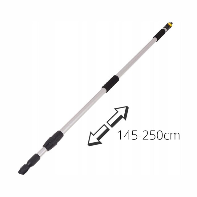 Amio Ανταλλακτικό Πτυσσόμενο Κοντάρι 145-250cm για Κεφαλή Βούρτσας Πλυσίματος Οχημάτων (01274) - 1 τεμ. (01274-KONT/AM)