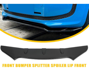 Splitter μαύρο πλαστικό γυαλιστερό universal