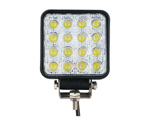 ΠΡΟΒΟΛΕΑΣ ΕΡΓΑΣΙΑΣ WORKING LAMPS FLOOD BEAM OSRAM LED 10-30V 48W 3600lm ΤΕΤΡΑΓΩΝΟΣ (110 x 110 x 72 mm) M-TECH -1 TEM