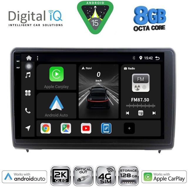 DIGITAL IQ BXK 20151B_CPAA (10inc) MULTIMEDIA TABLET for FORD ECOSPORT mod. 2018-2023