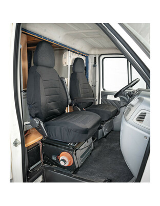 ΚΑΛΥΜΜΑΤΑ ΚΑΘΙΣΜΑΤΩΝ TRAVEL EASY FIT ΓΙΑ ΤΡΟΧΟΣΠΙΤΟ ΣΕ ΜΑΥΡΟ ΧΡΩΜΑ ΜΕ ΠΛΕΞΗ ΖΑΚΑΡ 2ΤΕΜ.