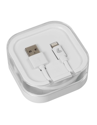 ΚΑΛΩΔΙΟ ΦΟΡΤΙΣΗΣ ΚΑΙ ΣΥΓΧΡΟΝΙΣΜΟΥ APPLE 8PIN 200cm ΛΕΥΚΟ ESSENTIALS LAMPA - 1 TEM.