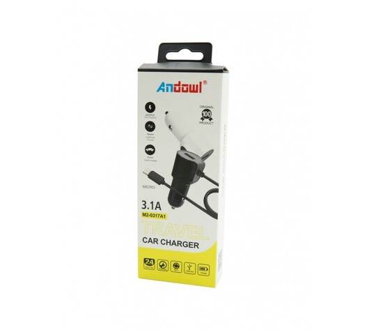 Micro-USB ΦΟΡΤΙΣΤΗΣ ΚΙΝΗΤΟΥ ΓΙΑ ΤΟ ΑΥΤΟΚΙΝΗΤΟ ANDOWL M2-0317A1