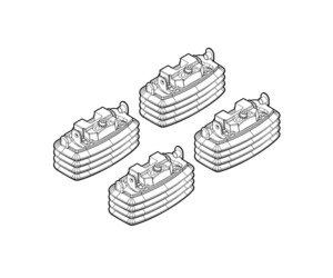 ΑΚΡΑ ΓΙΑ ΜΠΑΡΕΣ NORDRIVE ΓΙΑ MERCEDES A-CLASS W169 3D/5D 9/04-4/10 KIT