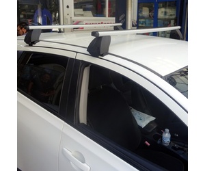 ΜΠΑΡΕΣ ΟΡΟΦΗΣ K1 PRO ALU 130 cm K39 (ΟΒΑΛ/ΑΛΟΥΜΙΝΙΟΥ) - 2 ΤΕΜ.