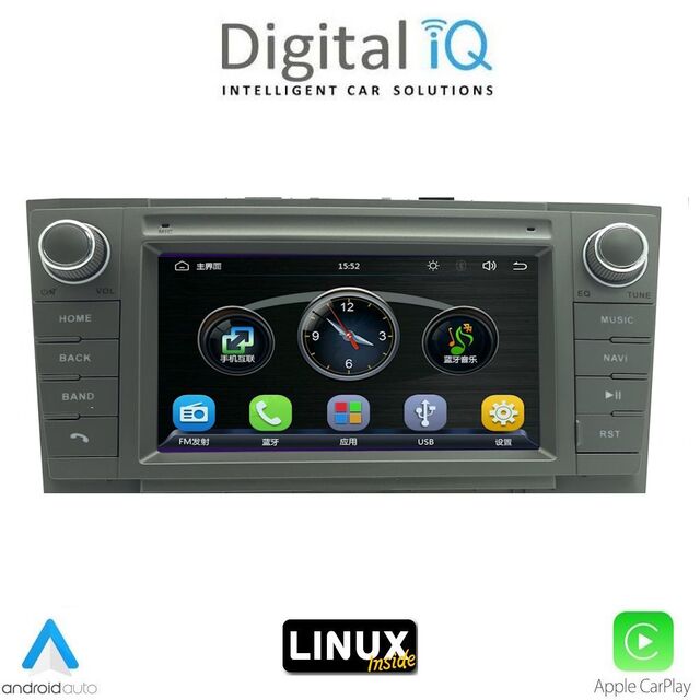 DIGITAL IQ BLA 009GR_CPA (7" DECK) MULTIMEDIA LINUX SYSTEM for TOYOTA AVENSIS T27 mod. 2009-2016 (GRAY)