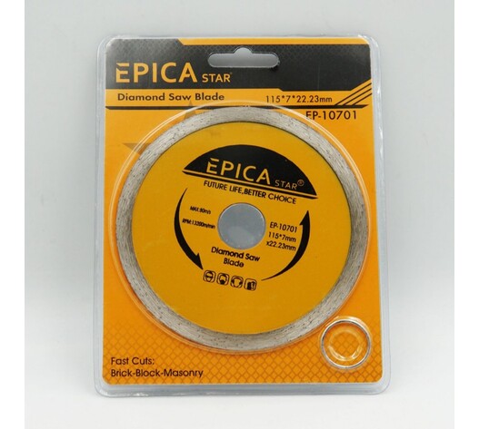 ΠΡΙΟΝΟΛΑΜΑ ΔΙΑΜΑΝΤΕ 115*7*22.23mm EPICA STAR TO-EP-10701
