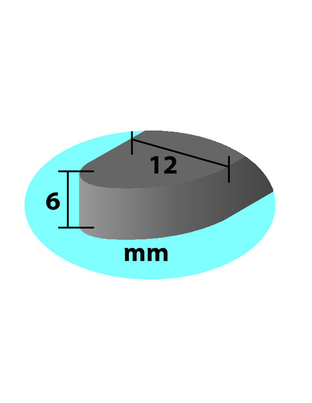 TAINIA ΣΕ ΠΛΑΣΤΙΚΗ ΒΑΣΗ 6 LED 12V 12,5 cm ΠΡΑΣΙΝΟ -2 ΤΕΜ.