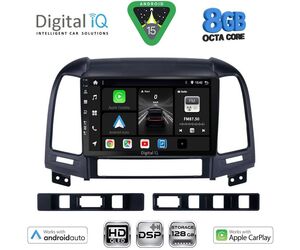 DIGITAL IQ BXF 7239_CPAA (9inc) MULTIMEDIA TABLET for HYUNDAI SANTA FE  mod. 2005-2013