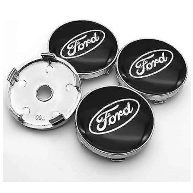 Τάπες για κέντρο ζάντας μαύρα - Ford