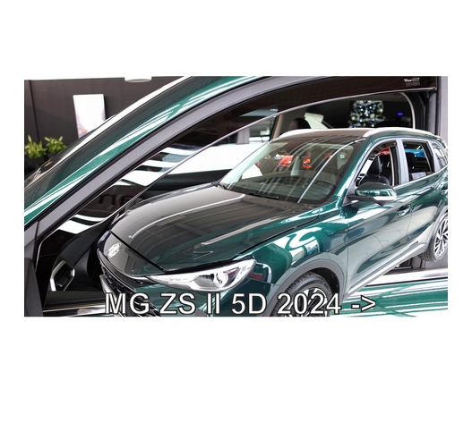 ΑΝΕΜΟΘΡΑΥΣΤΕΣ ΓΙΑ MG ZS 5D 2024+ ΖΕΥΓΑΡΙ ΑΠΟ ΕΥΚΑΜΠΤΟ ΦΙΜΕ ΠΛΑΣΤΙΚΟ HEKO - 2 ΤΕΜ.