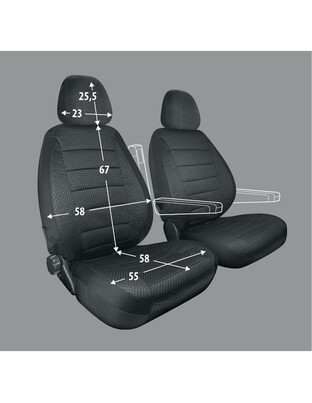 ΚΑΛΥΜΜΑΤΑ ΚΑΘΙΣΜΑΤΩΝ TRAVEL EASY FIT ΓΙΑ ΤΡΟΧΟΣΠΙΤΟ ΣΕ ΜΑΥΡΟ ΧΡΩΜΑ ΜΕ ΠΛΕΞΗ ΖΑΚΑΡ 2ΤΕΜ.