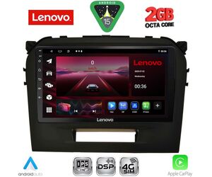 LENOVO LVF 5697BL_CPA (9inc) MULTIMEDIA TABLET for SUZUKI VITARA mod. 2016-2025 (BLACK)