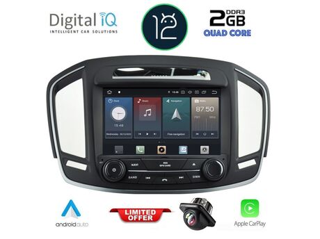 DIGITAL IQ X423_CPA (8'' DVD) MULTIMEDIA SYSTEM for OPEL INSIGNIA mod. 2013-2018