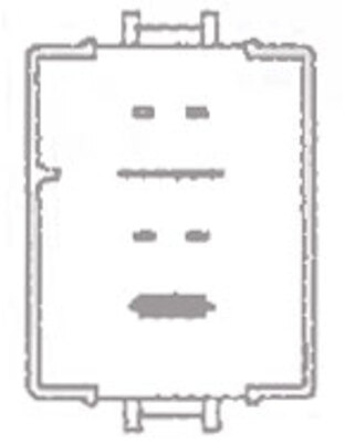 Διακόπτης Αλαρμ  VW PASSAT 06+ 4PIN