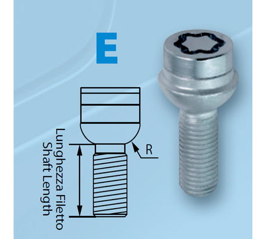 ΜΠΟΥΛΟΝΙΑ ΑΣΦΑΛΕΙΑΣ 12x1,5 24,1mm (17) ΣΦΑΙΡΙΚΑ E020