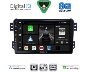 DIGITAL IQ BXF 7682_CPAA (9inc) MULTIMEDIA TABLET for OPEL AGILA - SUZUKI SPLASH mod. 2008-2018