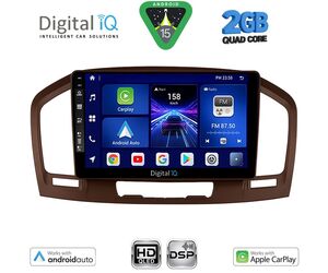 DIGITAL IQ BXC 3491BR_CPAA (9inc) MULTIMEDIA TABLET for OPEL INSIGNIA  mod.2008-2013 (BROWN)