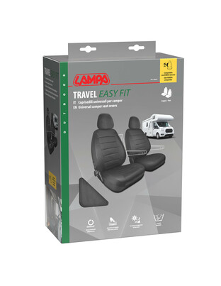 ΚΑΛΥΜΜΑΤΑ ΚΑΘΙΣΜΑΤΩΝ TRAVEL EASY FIT ΓΙΑ ΤΡΟΧΟΣΠΙΤΟ ΣΕ ΜΑΥΡΟ ΧΡΩΜΑ ΜΕ ΠΛΕΞΗ ΖΑΚΑΡ 2ΤΕΜ.