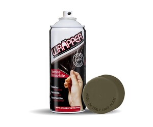 ΠΡΟΣΤΑΤΕΥΤΙΚΟ ΦΙΛΜ ΣΕ ΣΠΡΕΙ WRAPPER CAMOUFLAGE COLOUR KAKI OLIVE 400 ml (ΠΡΑΣΙΝΟ ΛΑΔΙ)