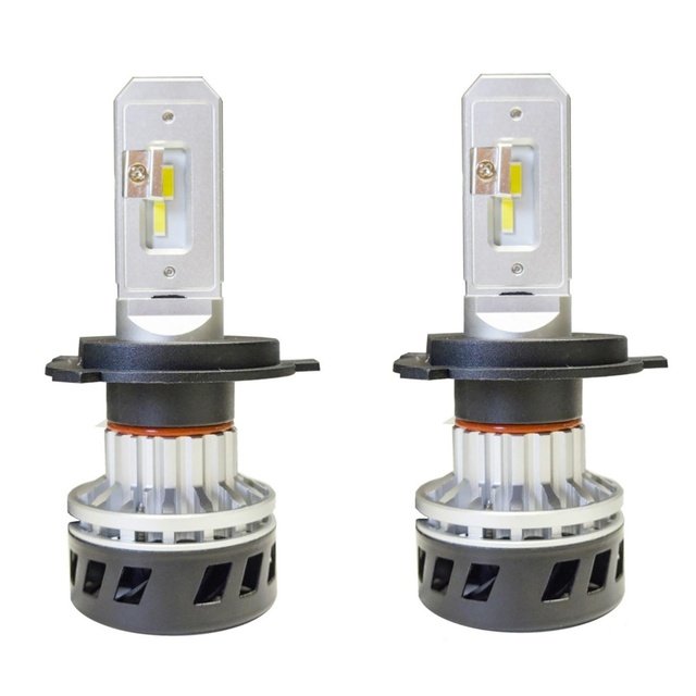 H4 9-36V 5.000K 5000lm 25W MATRIX LED KIT (ΜΕ ΨΥΚΤΡΑ ΑΝΕΜΙΣΤΗΡΑΚΙ) 2ΤΕΜ.
