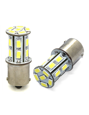 P21W 12V BA15s LED 18xSMD5630 PREMIUM ΛΕΥΚΟ (ΜΟΝΟΠΟΛΙΚΟ) 1ΤΕΜ.