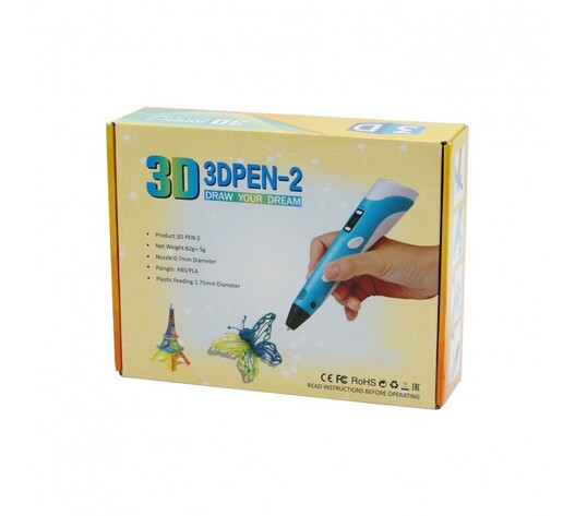 3D PEN ΜΕ ΟΘΟΝΗ LED 3D-2