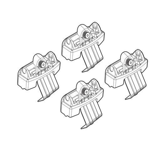 ΑΚΡΑ ΓΙΑ ΜΠΑΡΕΣ NORDRIVE ΓΙΑ FORD MONDEO 4D 11/14+ KIT