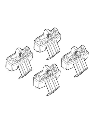 ΑΚΡΑ ΓΙΑ ΜΠΑΡΕΣ NORDRIVE ΓΙΑ FORD MONDEO 4D 11/14+ KIT