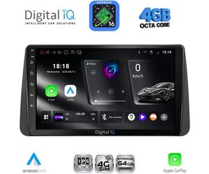 DIGITAL IQ RTG 6149_CPA DASH (9inc) MULTIMEDIA TABLET for FIAT TIPO mod. 2018-2023
