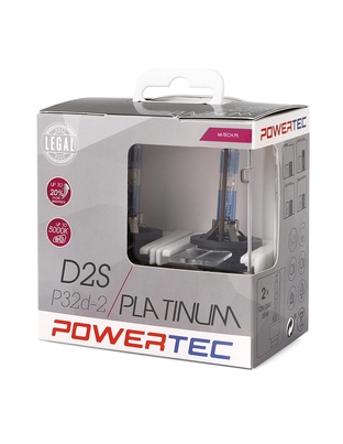 D2S 12V 35W P32d-2 5.000K POWERTEC PLATINUM 2ΤΕΜ. M-TECH