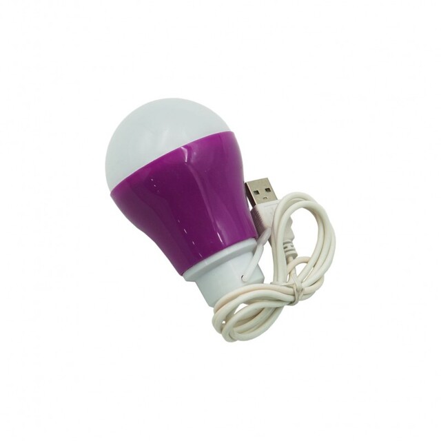 ΛΑΜΠΑ LED ΜΕ USB TY-PURPLE