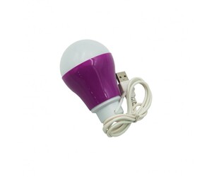 ΛΑΜΠΑ LED ΜΕ USB TY-PURPLE