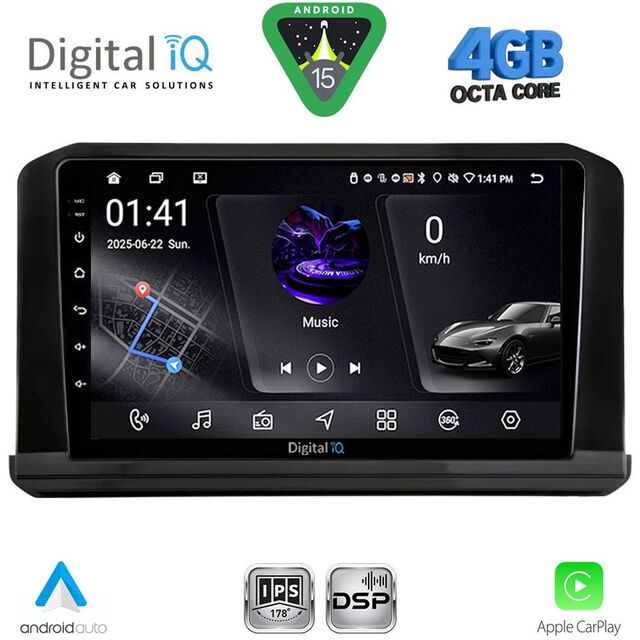DIGITAL IQ RSG 6456B_CPA (10inc) MULTIMEDIA TABLET for NISSAN NAVARA mod. 2025+