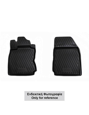 ΠΑΤΑΚΙΑ ΣΕ ΣΚΑΦΗ TPE ΛΑΣΤΙΧΟ ΓΙΑ FIAT DOBLO 2010+ / CARGO MAXI 2010+  ΣΕ ΜΑΥΡΟ ΧΡΩΜΑ NOVLINE - 2 ΤΕΜ.