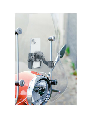 ΒΑΣΗ ΣΤΗΡΙΞΗΣ ΚΙΝΗΤΟΥ SMART SCOOTER GRIP 62>82mm (ΣΤΗΡΙΞΗ ΣΕ ΚΑΘΡΕΠΤΗ & ΣΕ ΜΠΑΡΑ 9>14mm) OPTILINE -1 TEM.