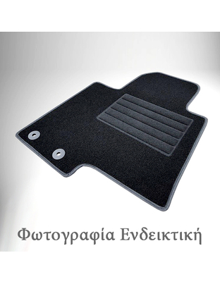 Cik -  ΠΑΤΑΚΙΑ ΜΟΚΕΤΑ ΓΙΑ JEEP GRAND CHEROKEE 2017-2021 ΣΕ ΜΑΥΡΟ ΧΡΩΜΑ ΜΕ ΚΟΥΜΠΩΜΑΤΑ - 4 ΤΕΜ. (VM.JP.840459/CK)