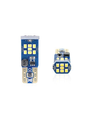 Amio - T10 W5W 12/24V LED 21xSMD ULTRABRIGHT 2016 CAN-BUS ΛΕΥΚΟ 2ΤΕΜ. (02445/AM)