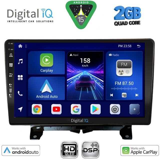 DIGITAL IQ BXC 3332_CPAA (9inc) MULTIMEDIA TABLET for LAND ROVER DISCOVERY 3 - RANGE ROVER SPORT mod. 2004-2009
