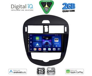 DIGITAL IQ BXC 3470_CPAA CLIMA (9inc) MULTIMEDIA TABLET for NISSAN PULSAR mod. 2014-2020