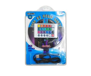 RIXME LED ΤΑΙΝΙΑ RGB 5V/DC ME USB 2m QR-11085