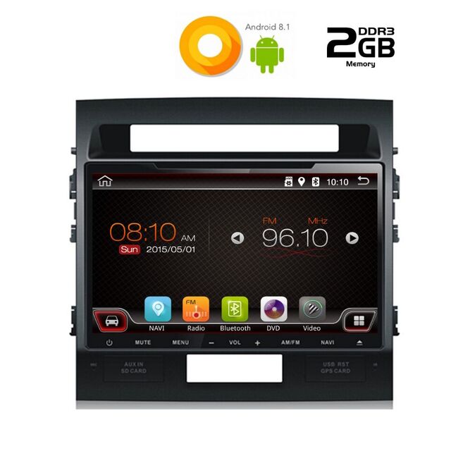 DIGITAL IQ 8382_GPS (9inc) MULTIMEDIA SYSTEM for TOYOTA LANDCRUISER J150 mod. 2008-2015