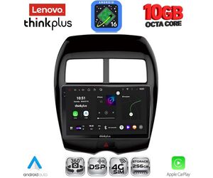 LENOVO LTM 11430_CPA (10inc) MULTIMEDIA TABLET for MITSUBISHI ASX mod. 2009-2020 - PEUGEOT 4008 mod. 2012-2018