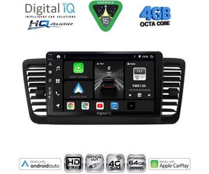 DIGITAL IQ BXK 19665_CPAA (9inc) MULTIMEDIA TABLET for SUBARU LEGACY - OUTBACK mod. 2002-2008