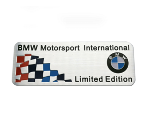 Αυτοκόλλητο Σήμα Αλουμινίου - Bmw